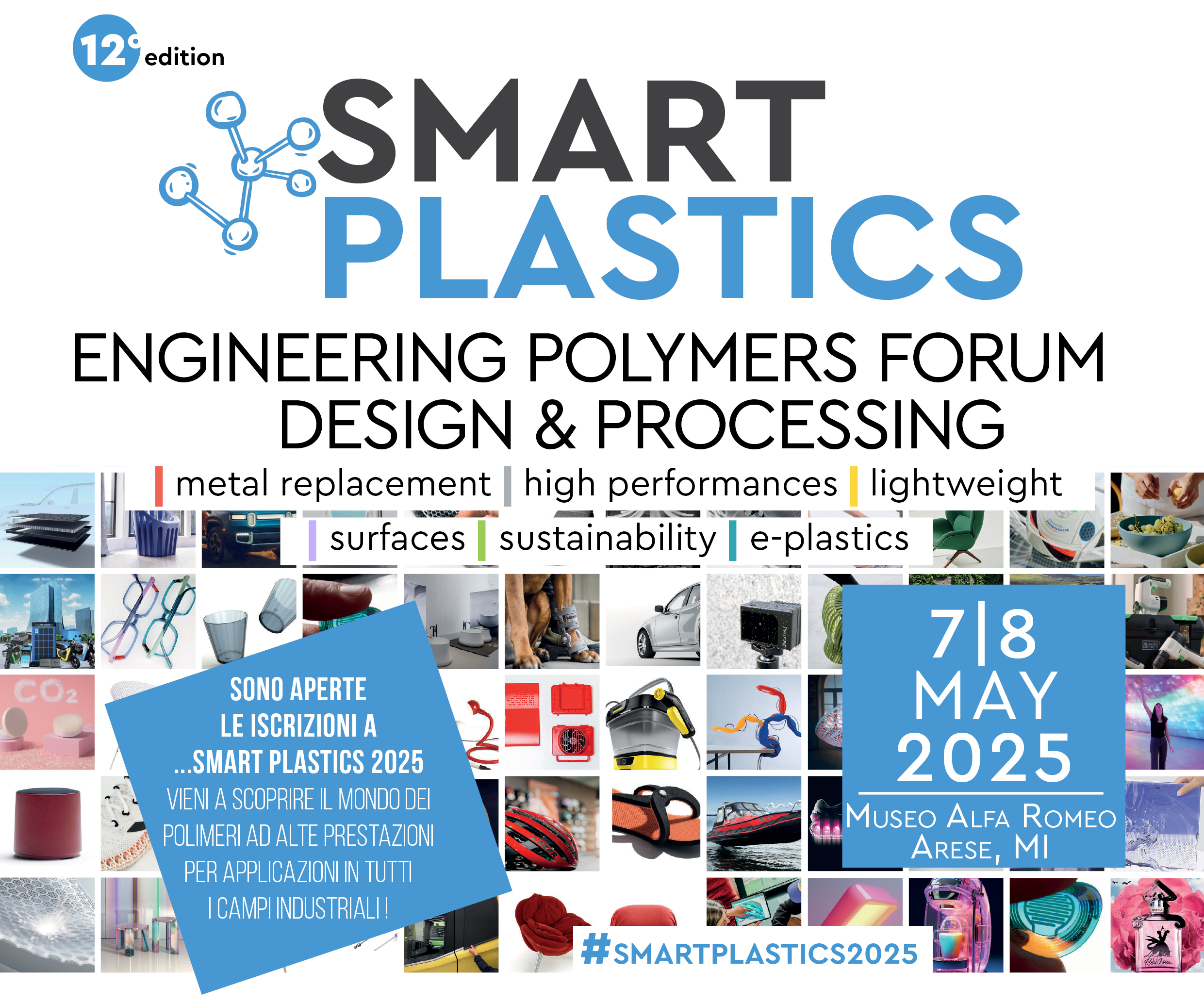 Aperte le Sponsorizzazioni per il Convegno Smart Plastics 2025!